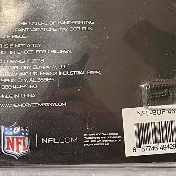 Buffalo Bills Single Toggle Lightswitch Plate with Team Name and Logo NEW - Picture 4 of 5